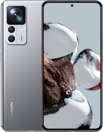Телефон Xiaomi 12T 8GB/256GB международная версия (серебристый)