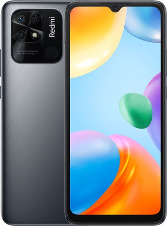 Телефон Xiaomi Redmi 10C NFC 3GB/64GB международная версия (серый)