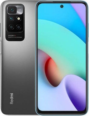 Телефон Xiaomi Redmi 10 2022 NFC 4GB/128GB международная версия (серый карбон)