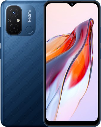 Телефон Xiaomi Redmi 12C 6GB/128GB международная версия (темно-синий)
