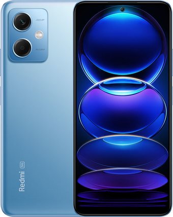 Телефон Xiaomi Redmi Note 12 5G 6GB/128GB китайская версия (синий)