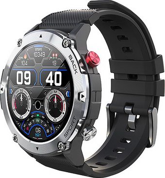 Умные часы Cubot C21 (черный/серебристый)