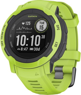 Умные часы Garmin Instinct 2 (электрик лайм)