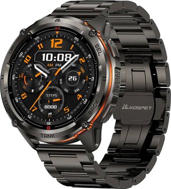 Умные часы Kospet Tank T3 Ultra 2 Special Edition (черный)