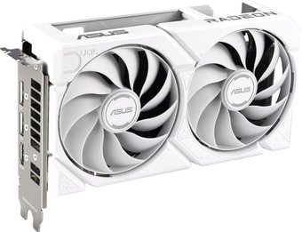 Видеокарта ASUS Dual Radeon RX 9060 XT 16GB GDDR6 White Edition DUAL-RX9060XT-16G-WHITE