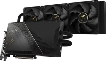 Видеокарта Gigabyte Aorus GeForce RTX 4090 Xtreme Waterforce 24G (rev. 1.0) GV-N4090AORUSX W-24GD