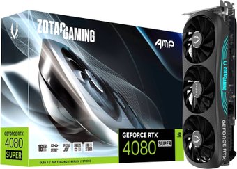 Видеокарта ZOTAC GeForce RTX 4080 Super AMP 16GB GDDR6X ZT-D40820F-10P