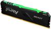 Kingston FURY Beast RGB 8GB DDR4 PC4-29800 KF437C19BBA/8