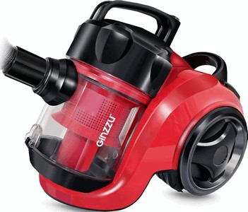 Пылесос Ginzzu VS420 (черный/красный)