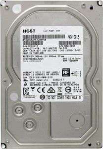 HGST Ultrastar 7K6000 (HUS726040AL5214) 4000 Gb