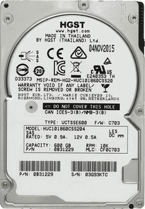HGST Ultrastar C10K1800 (HUC101860CSS204) 600Gb