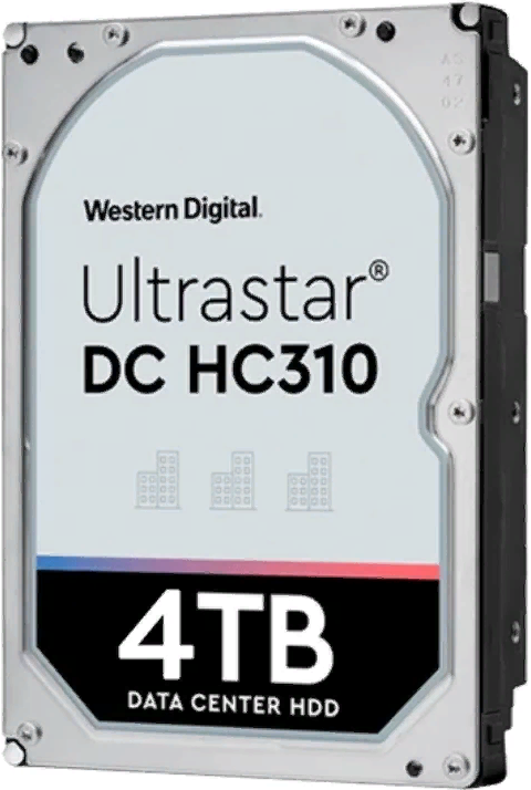 HGST Ultrastar DC HC310 7K6 (HUS726T4TALE6L4) 4000Gb