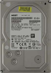 Hitachi Ultrastar 7K6000 (HUS726020ALE614) 2000 Gb