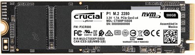 SSD Crucial P1 (CT500P1SSD8) 500Gb