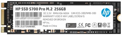 SSD HP S700 Pro (2LU75AA) 256Gb