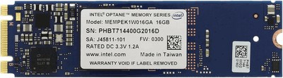 SSD Intel Optane (MEMPEK1W016GAXT) 16Gb