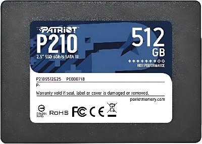 SSD Patriot P210 (P210S512G25) 512Gb