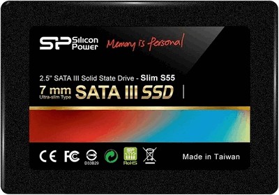 SSD Silicon Power Slim S55 (SP240GBSS3S55S25) 240 Gb