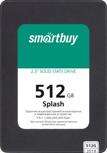 SSD SmartBuy Splash 2019 (SBSSD-512GT-MX902-25S3) 512Gb