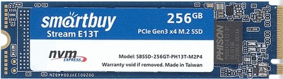 SSD SmartBuy Stream E13T (SBSSD-256GT-PH13T-M2P4) 256Gb