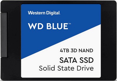 SSD Western Digital Blue 3D NAND (WDS400T2B0A) 4000Gb
