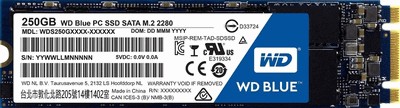 SSD Western Digital Blue (WDS250G1B0B) 250Gb