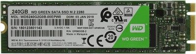 SSD Western Digital Green (WDS240G2G0B) 240Gb