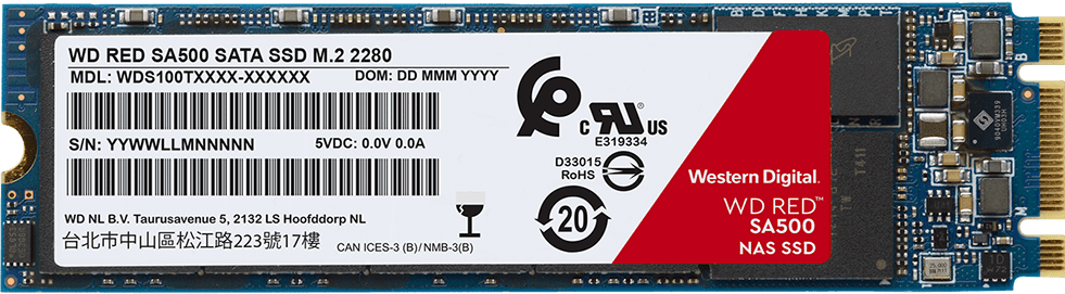 SSD Western Digital Red SA500 (WDS100T1R0B) 1000Gb