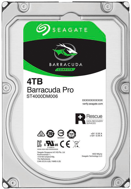 Seagate Barracuda Pro (ST4000DM006) 4000Gb