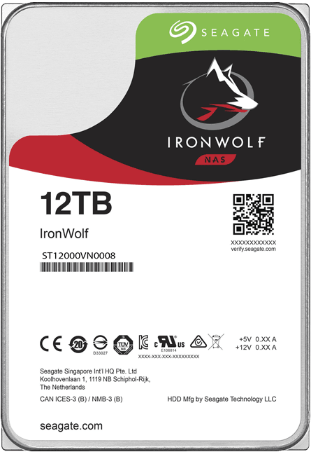 Seagate IronWolf (ST12000VN0008) 12000Gb