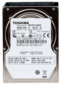 Toshiba MK3276GSX 320 Gb