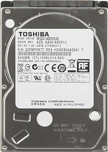 Toshiba MQ01ABD032 320 Gb