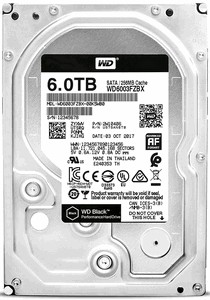 Western Digital Black (WD6003FZBX) 6000Gb