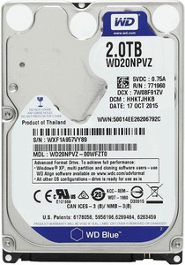 Western Digital Blue (WD20NPVZ) 2000Gb