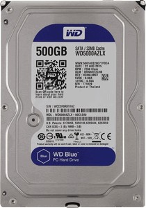 Western Digital Blue (WD5000AZLX) 500Gb