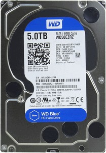 Western Digital Blue (WD50EZRZ) 5000Gb