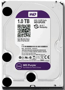 Western Digital Purple (WD10PURX) 1000 Gb