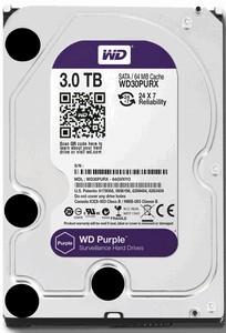 Western Digital Purple (WD30PURX) 3000 Gb