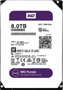 Western Digital Purple (WD80PUZX) 8Tb