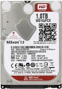 Western Digital Red (WD10JFCX) 1000 Gb