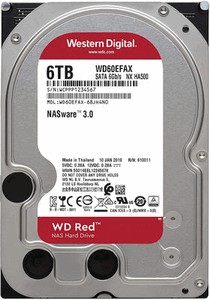 Western Digital Red (WD60EFAX) 6000Gb