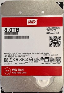 Western Digital Red (WD80EFAX) 8000 Gb