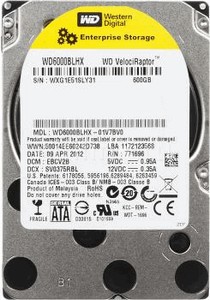 Western Digital VelociRaptor (WD6000BLHX) 600 Gb