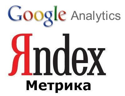 Установка счётчика метрики Яндекс Метрика или Google Analytics