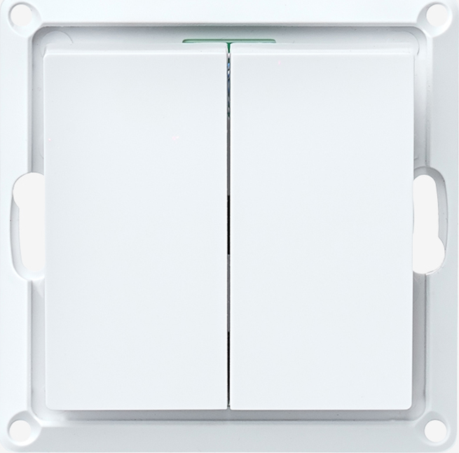 Радиовыключатель HiTE PRO BASE-2 без рамки (белый)