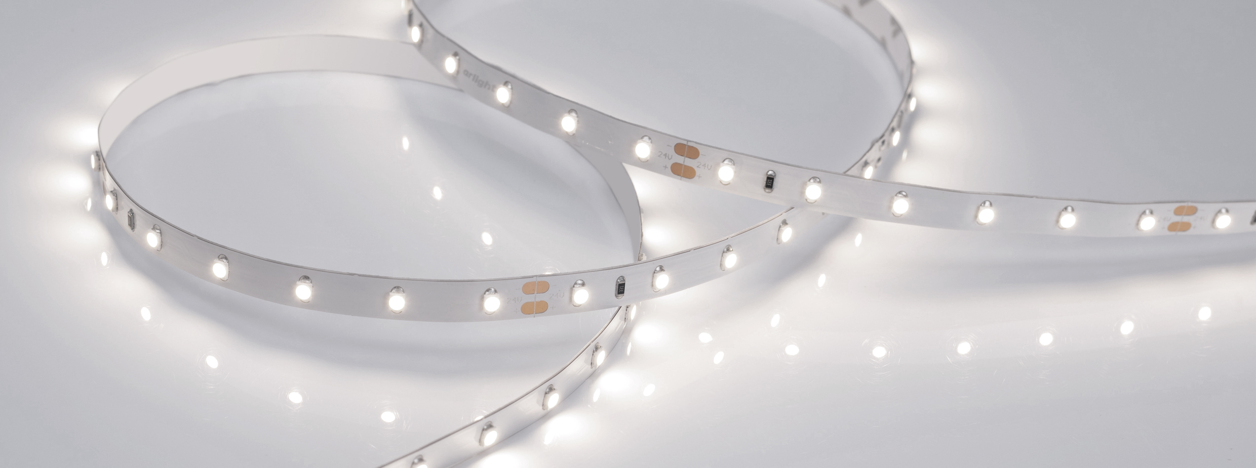 Лента RT 2-5000 24V Day4000 (3528, 300 LED, LUX)