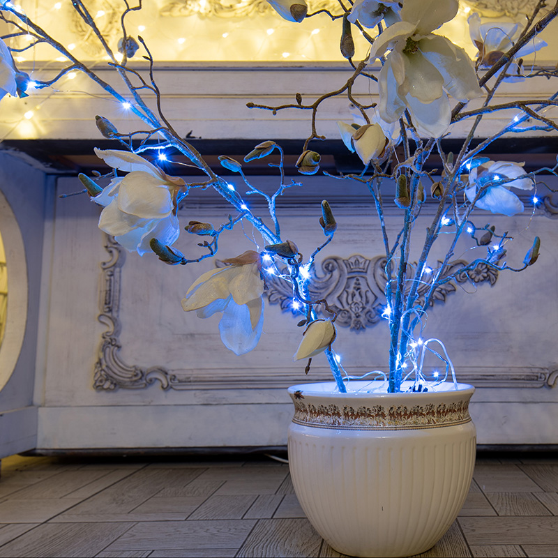 Комнатная светодиодная гирлянда «Роса»