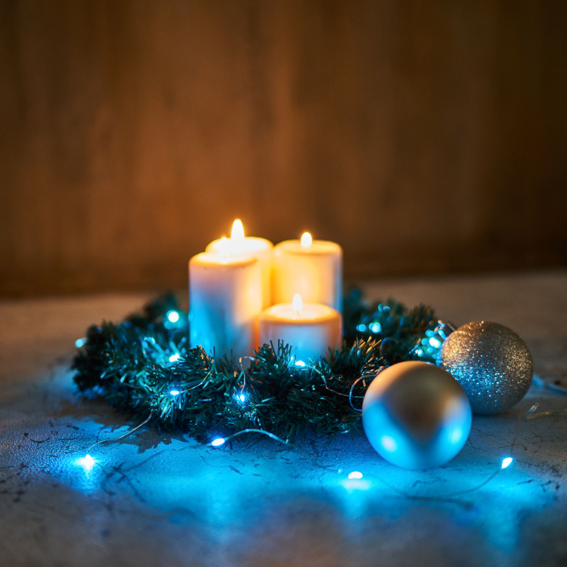 Комнатная светодиодная гирлянда «Роса»