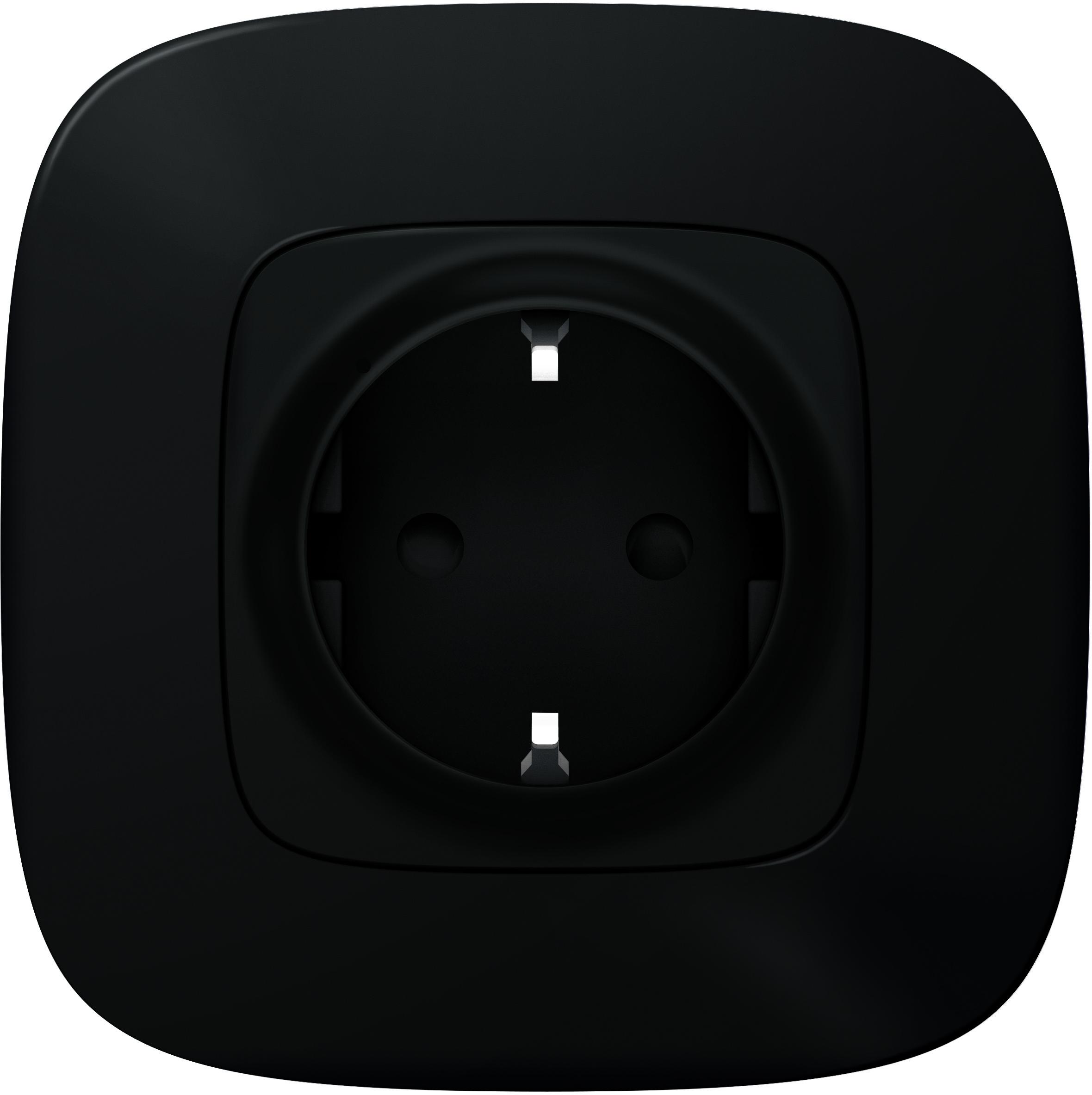 Управляемая электророзетка Legrand Valena Allure (антрацит)