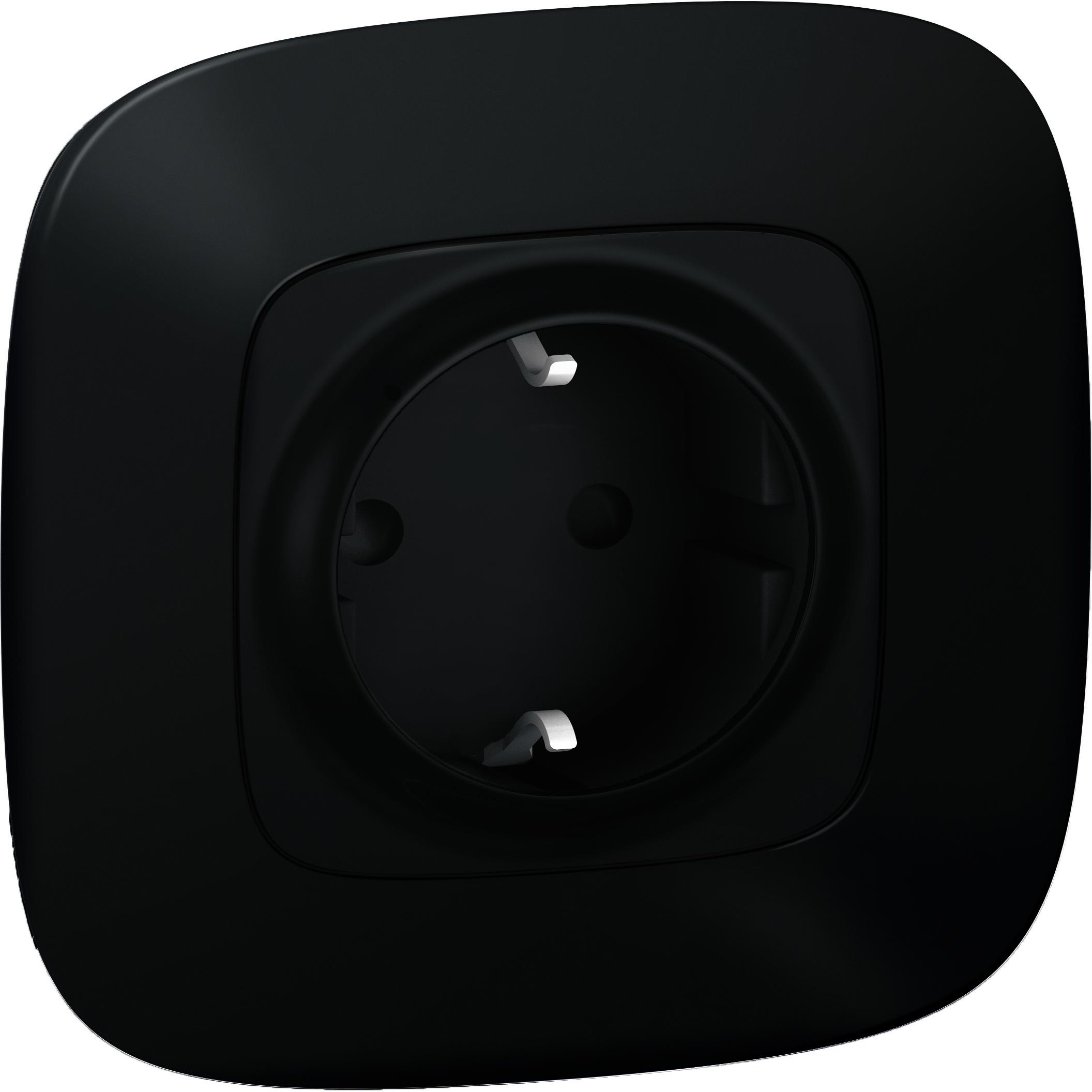 Управляемая электророзетка Legrand Valena Allure (антрацит)